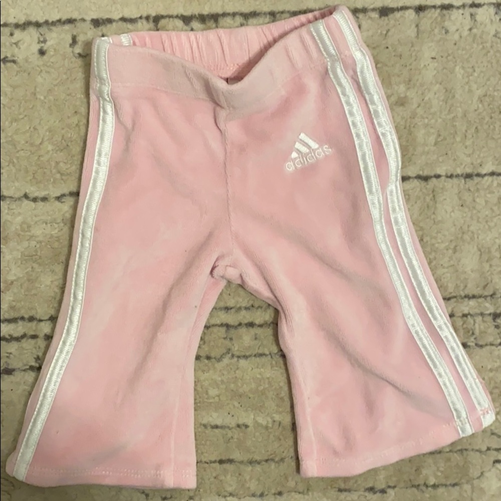 Baby girls adidas velvet track suit - Picture 5 of 6